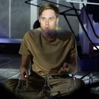 Körner eines Autisten. Gefühle, eine Taube, Foto: MICHAEL T.